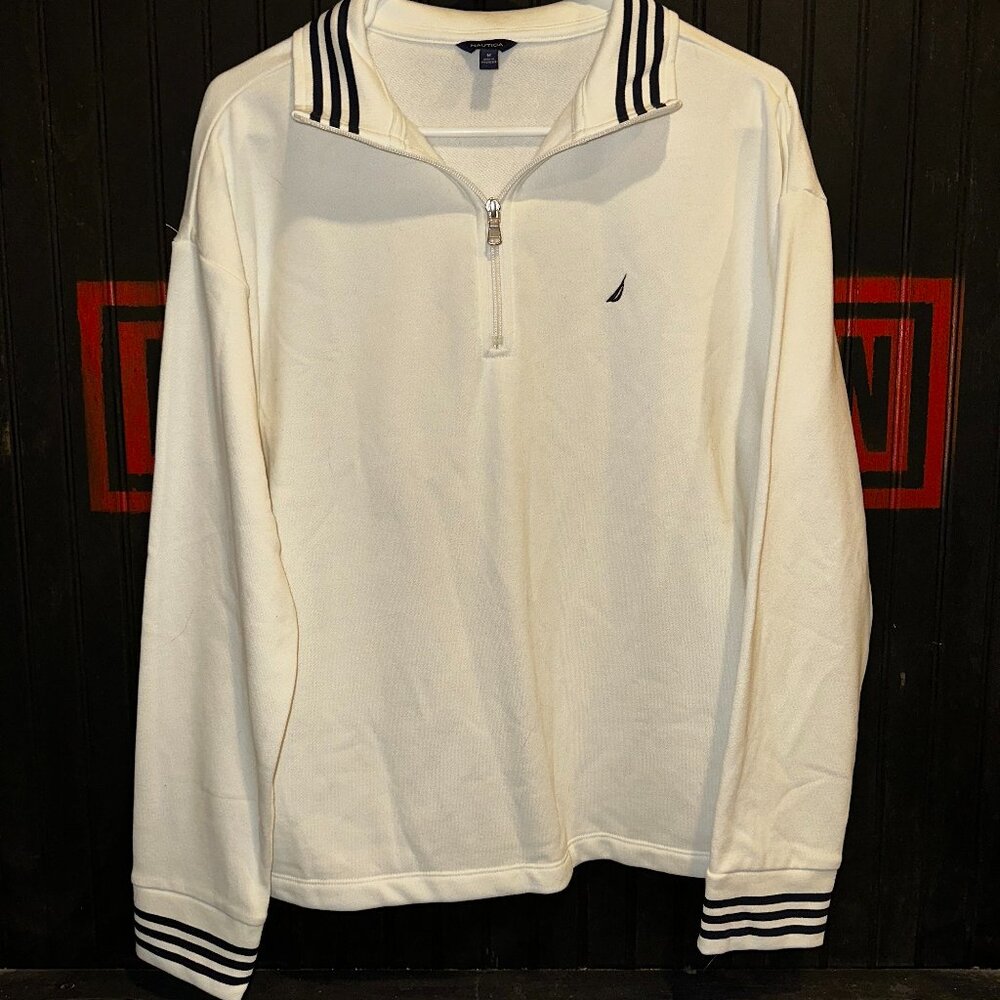 Off White Long sleeve Crewneck- Size Medium